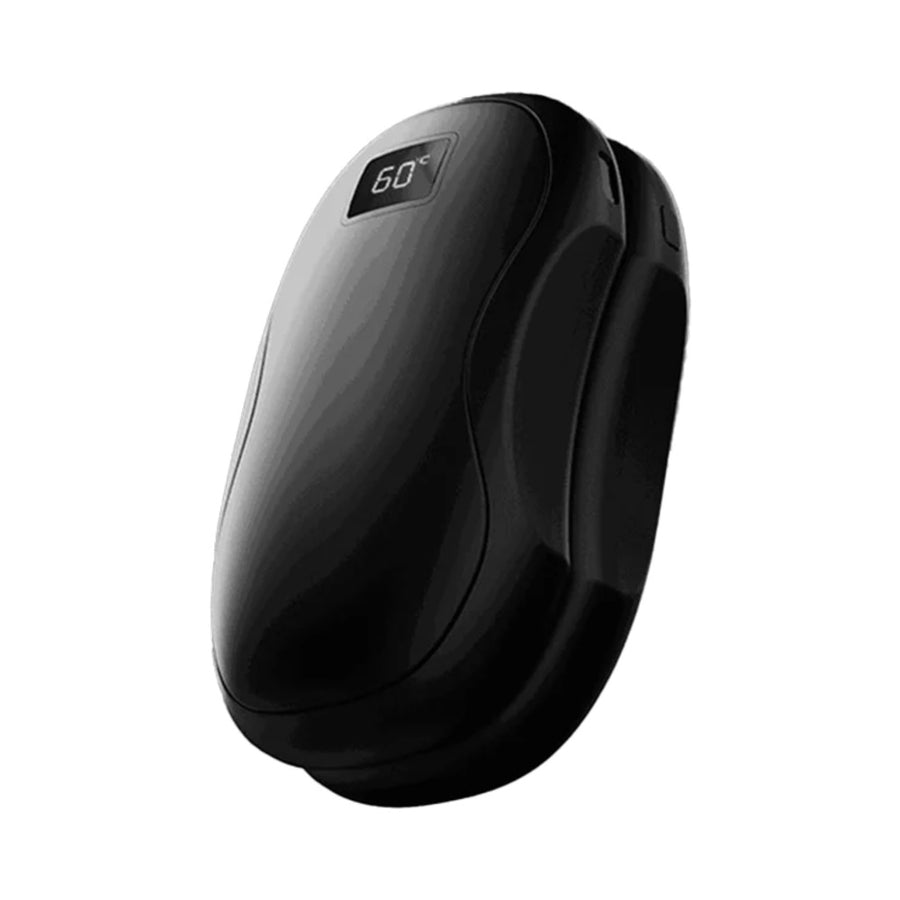 Chauffe-mains rechargeable Duo à écran Kalywarm sur fond blanc